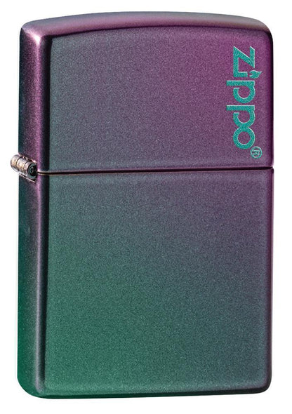 Zippo Classic Iridescent Zippo Logo Windproof Lighter | 49146ZL