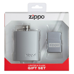 Zippo Design Lighter & Flask Set | 49358