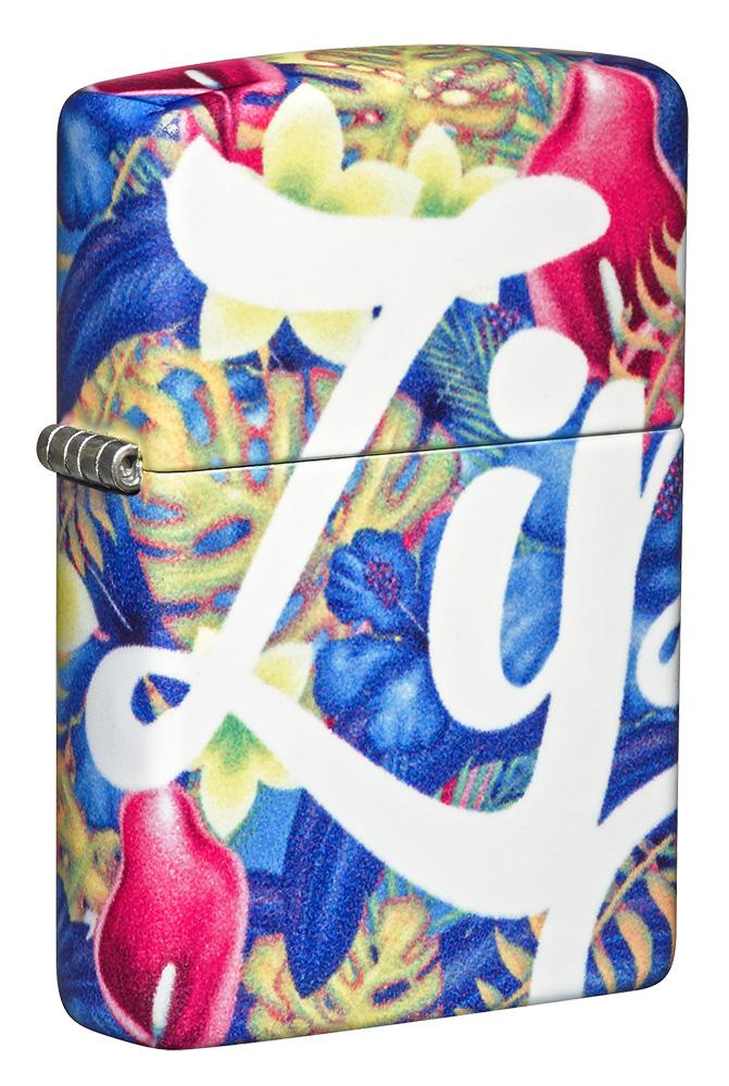 Zippo Floral Design 540 Color Windproof Lighter | 49436