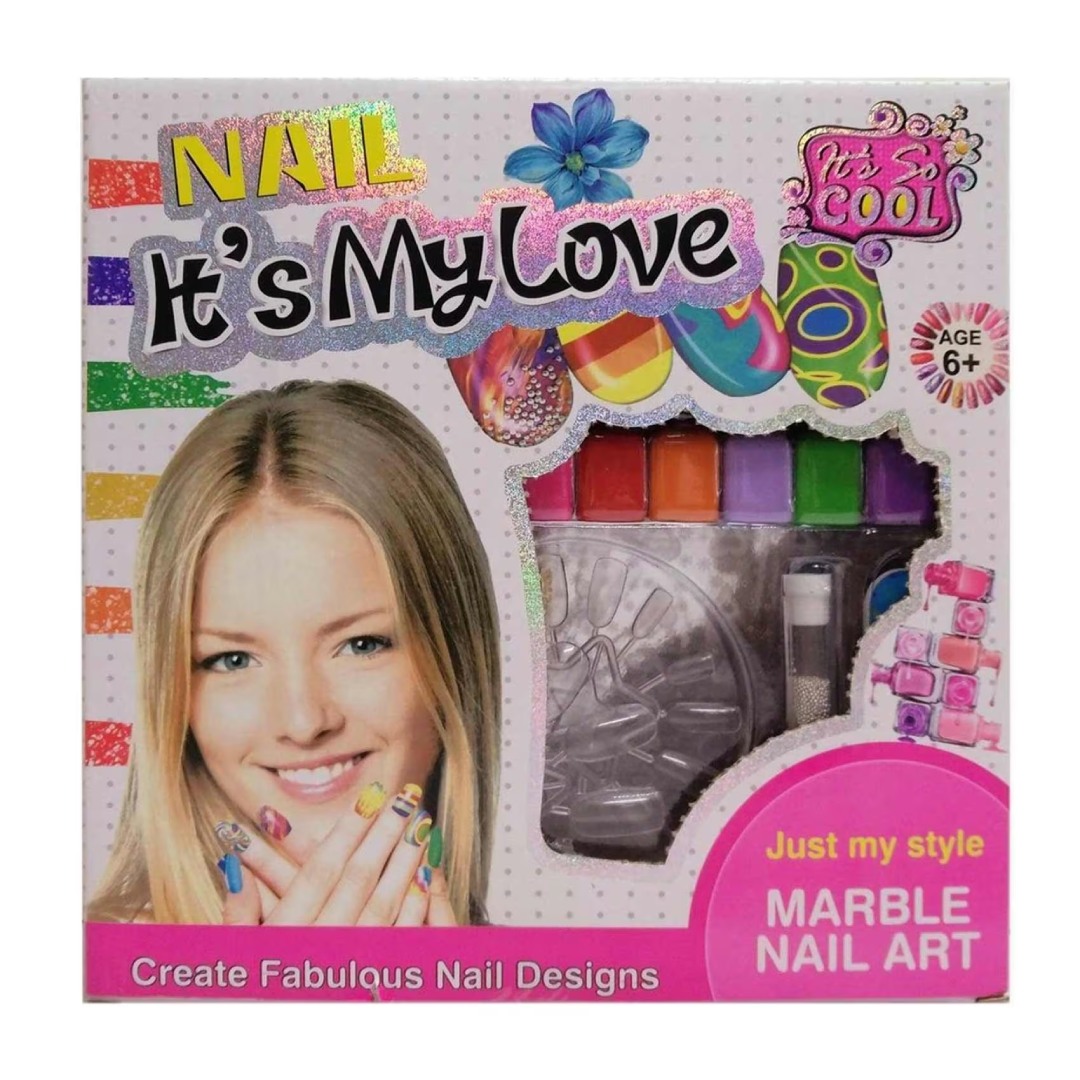 Marble Nail Art Design Kit for Kids | YX8005