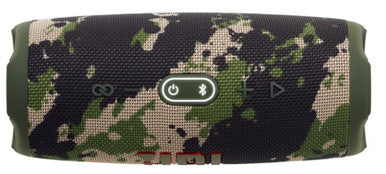 JBL Charge 5 Portable Waterproof Speaker with Powerbank, Camo | JBLCHARGE5SQUADAM