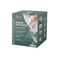 MX 50PCS Fabric Wound Dressing Film + PAD -  5x7CM | MX79292