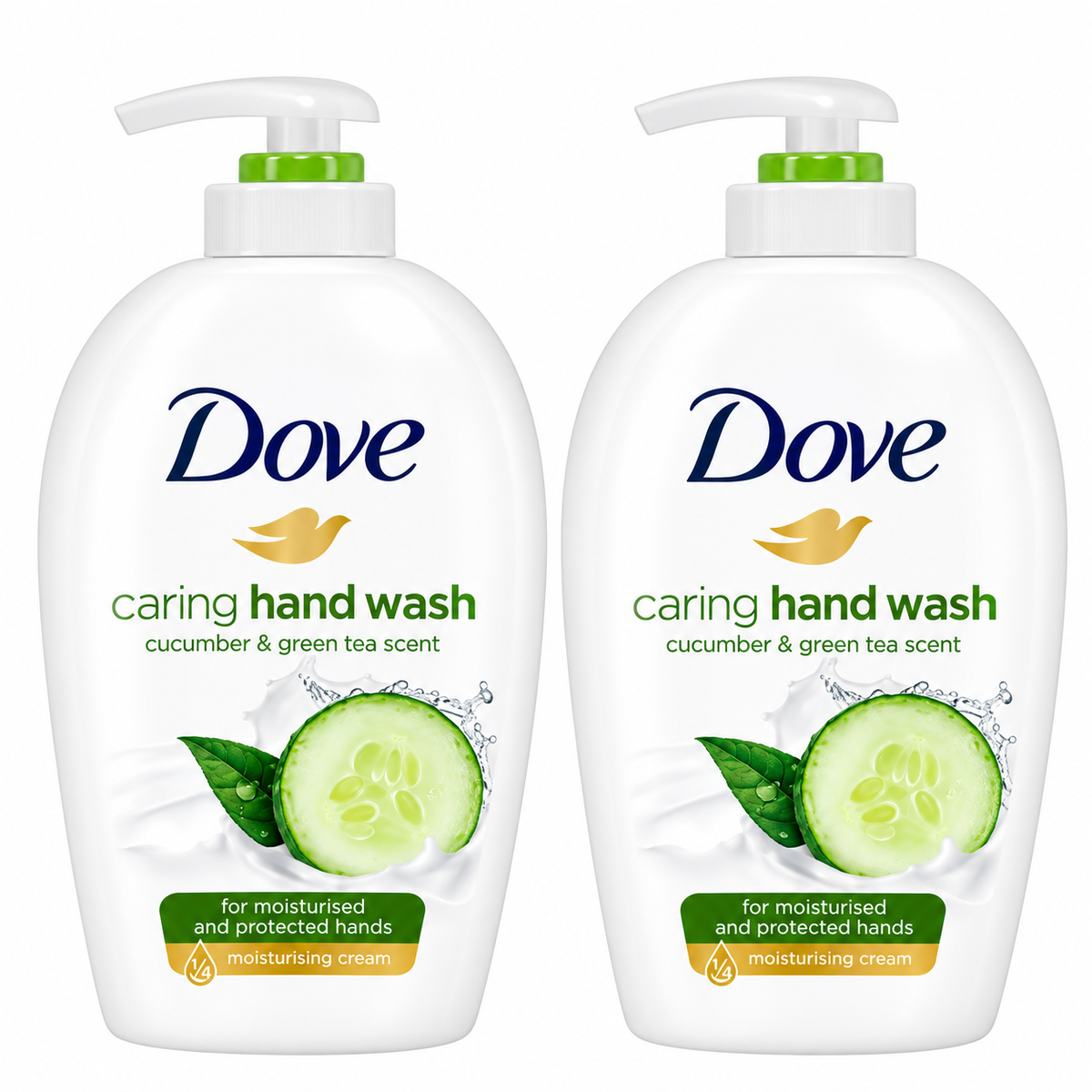 Dove Care & Protect Cucumber Hand Wash 2 x 500ml | 299929