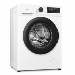 TCL Front Load Washing Machine 9kg 1400 RPM BLDC Motor - White | P6809FLW(BU)