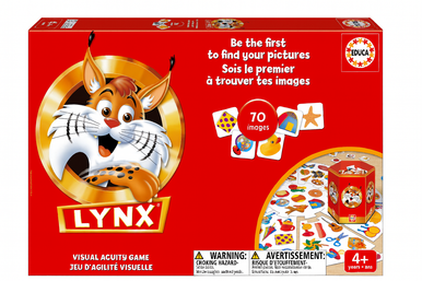Educa 20029 - لعبة حدة البصر Lynx (70 صورة) | 20029