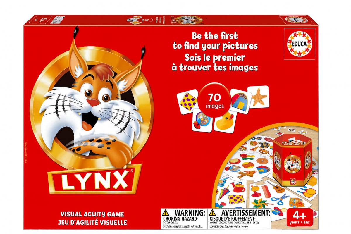 Educa 20029 - Lynx Visual Acuity Game (70 Images) | 20029