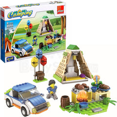 Camping Adventure Car & Tent Building Blocks Set | 0693-1