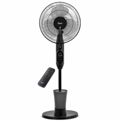 Zilan Stand Mist Fan 16" 75W 2.8L with Remote Control - Black | ZLN0977