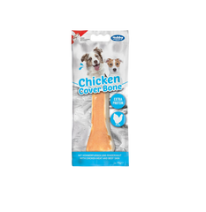 Nobby StarSnack Classic Barbecue Chicken Covered Bone Dog Treats 75g | 50875
