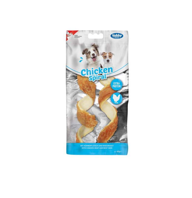 Nobby StarSnack Classic Barbecue Chicken Spiral 60g | 50880