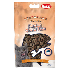 Nobby StarSnack Puffed Chew Fish Cat Treats 100g | NO50971