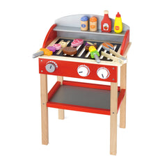 Viga Standing BBQ Wooden Pretend Play Set - 3+ | 50983
