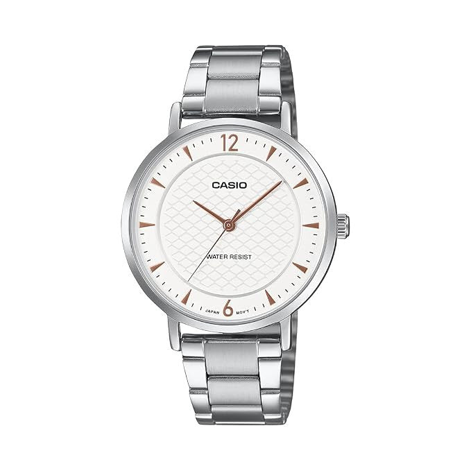 Casio Women 3-Hand Watch - Silver | LTP-VT04D-7ADF