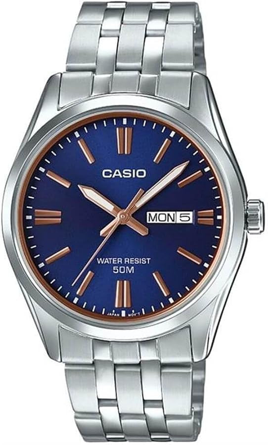 Casio Analog Watch Blue Dial Stainless Steel Bracelet | MTP-1335D-2A2VDF | 1333