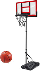 Kids Adjustable Basketball Hoop Stand Set with Ball & Pump - 165cm | 666-E8A