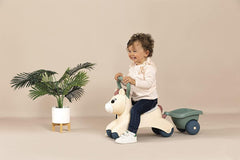 Smoby Little Smoby Pony Balance Bike with Cart | 140502