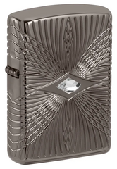 Zippo Pattern Armor Black Ice Windproof Lighter | 49291