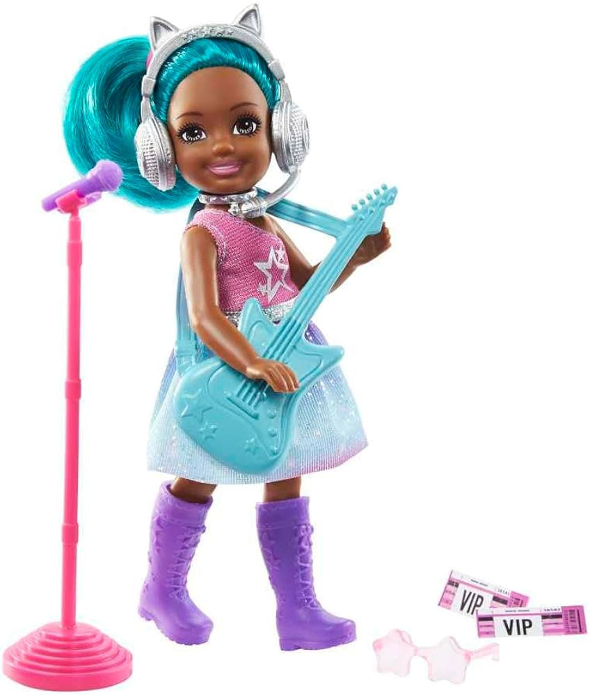 Barbie Chelsea Can Be Pop Star Doll with Music Accessories | GTN89