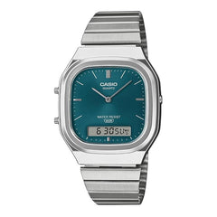 Casio Vintage Analog-Digital Unisex Watch - Blue / Silver | AQ-240E-3ADF
