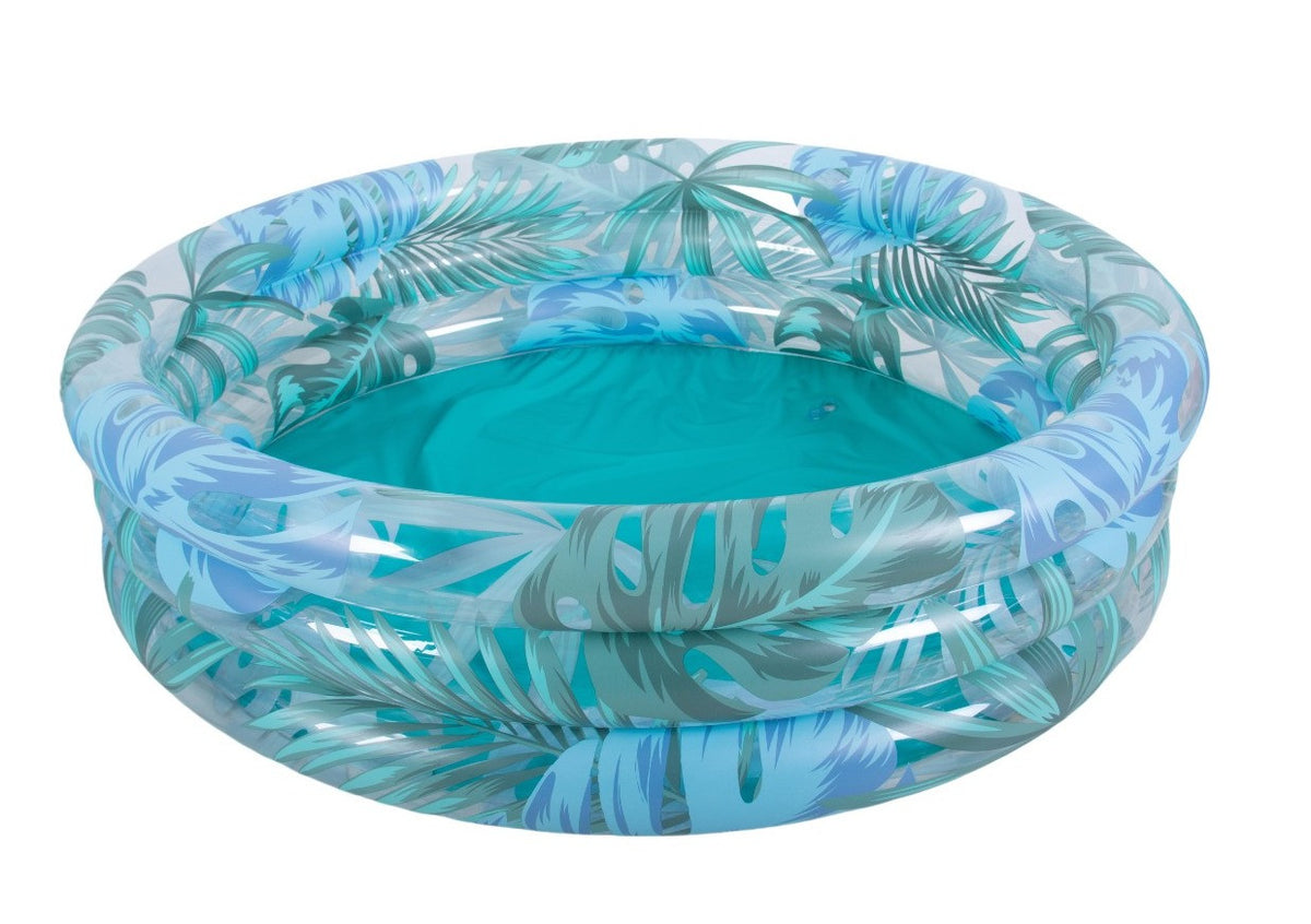 Tropical Leaf Inflatable Pool 158x158x40cm | 51623