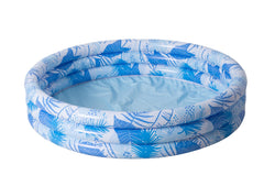 Blue Tropical Leaf Inflatable Pool | 51641