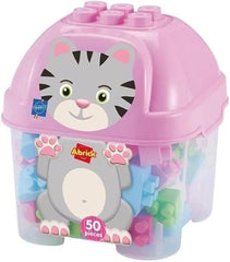 Ecoiffier Abrick Kitty Box – 50 قطعة | 0001928