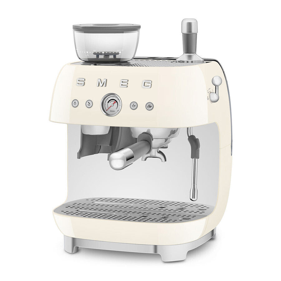 Smeg Espresso Coffee Machine with Grinder | EGF03