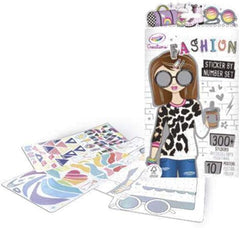 CRAYOLA CREATIONS - STICKERS BY NUMBER SET | CY26285