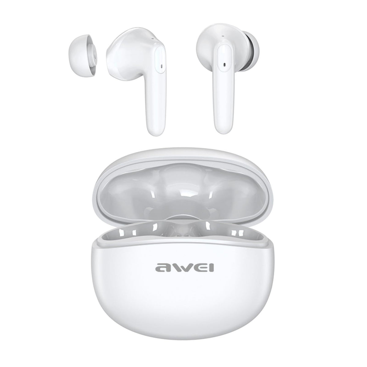 AWEI Wireless Earbuds With ENC Creamy White | T90-C.WHITE