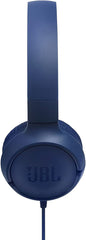 JBL TUNE 500 On-Ear Wired Headphone - Blue | Tune 500