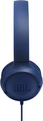 JBL TUNE 500 On-Ear Wired Headphone - Blue | Tune 500