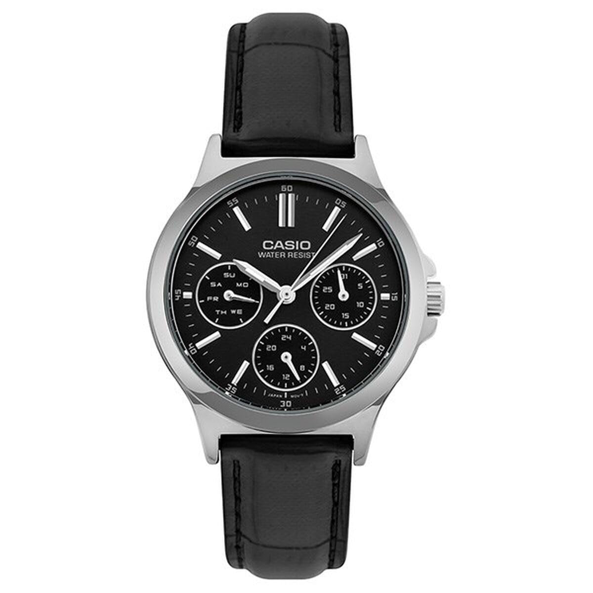 Casio Women 3-Hand Watch - Black / Silver | LTP-V300L-1AUDF