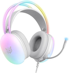 ONIKUMA RGB Gaming Headset - White | X25