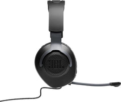 JBL Quantum 100 Wired Over-Ear Gaming Headphones, Black | Quantum 100