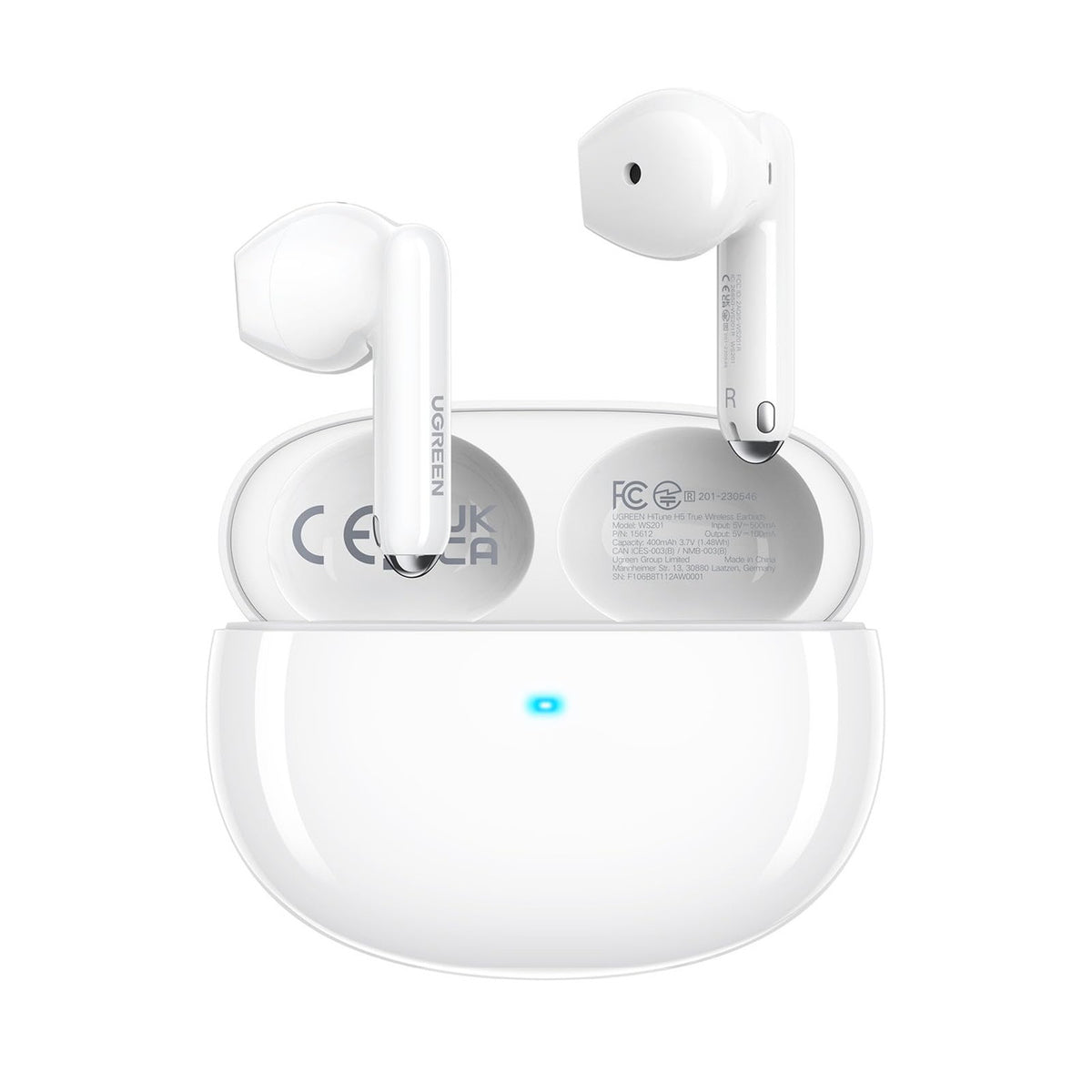 UGREEN HiTune H5 TWS Wireless Earbuds - White | WS201 | 15612