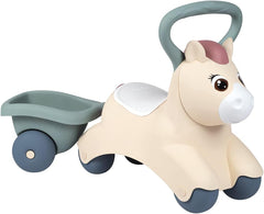 Smoby Little Smoby Pony Balance Bike with Cart | 140502