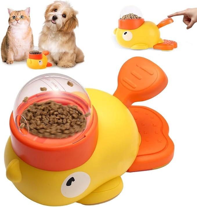 Duck-Shaped Dog Feeder | IG123