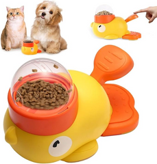 Duck-Shaped Dog Feeder | IG123