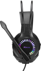 XTRIKE Stereo Gaming Headset GH-709 with RGB backlight for Smartphone, PC, PS4, Xbox One, cable 1.8m