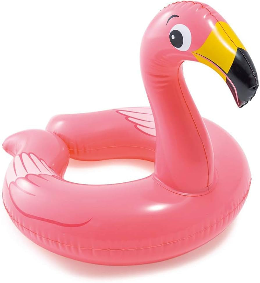 Jilong Animal Swim Ring Ages 4-8 - Flamingo | 35182