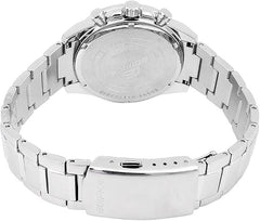 Casio Edifice Men Chronograph Watch - Silver Blue | EFR-574D-2AVUDF