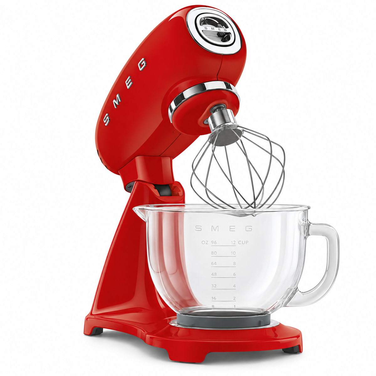 Smeg Full Color Stand Mixer 4.8L 800W with Glass Bowl | SMF43