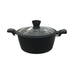 BDR Granite Fryer Pan 26 cm with Silicone Lid | 5287710950039