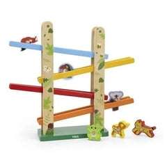 Viga Wooden Jungle Slider with 6 Animals | 44671