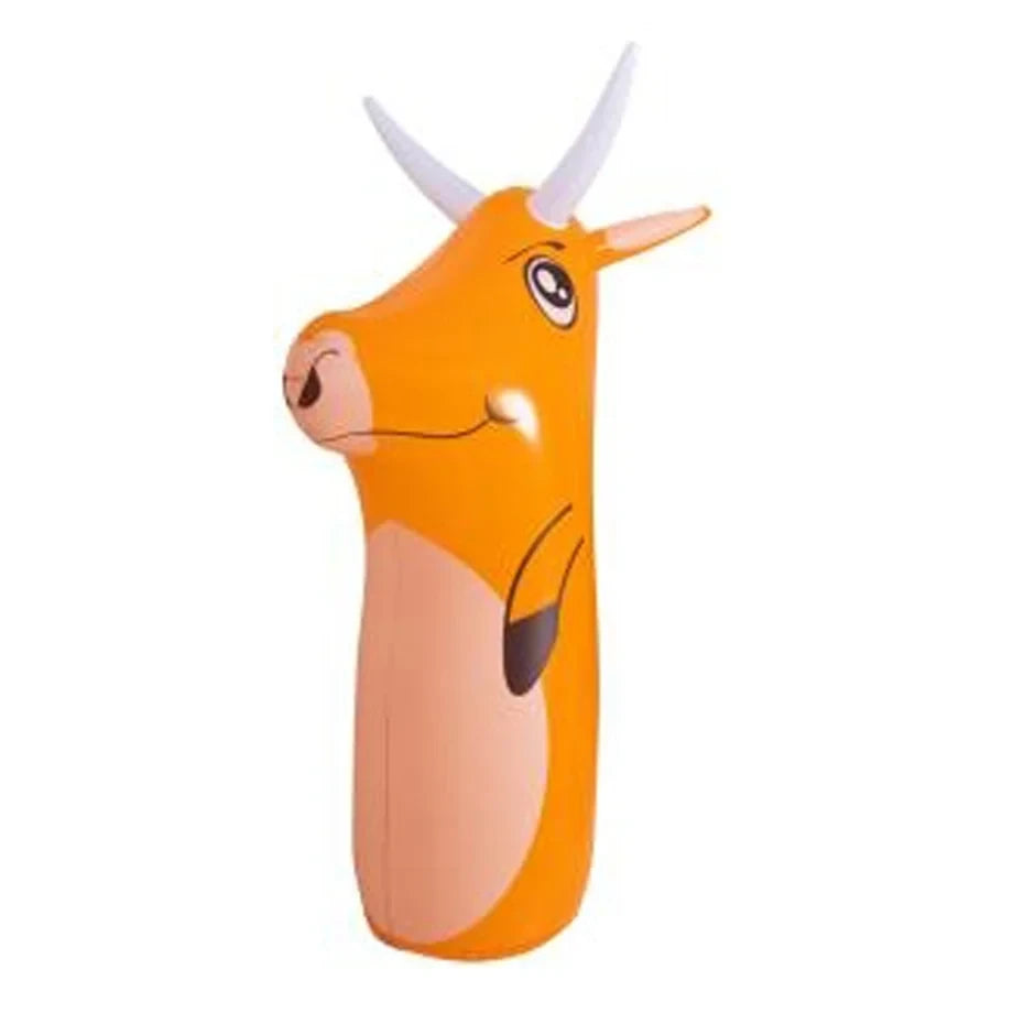 Animal Inflatable Bop Bag with Water Base – Bull | 53089