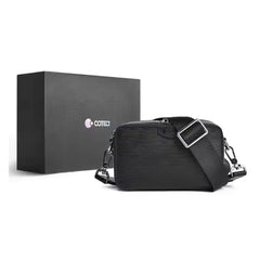 Coteci Luxury Genuine Leather Square Satchel Bag