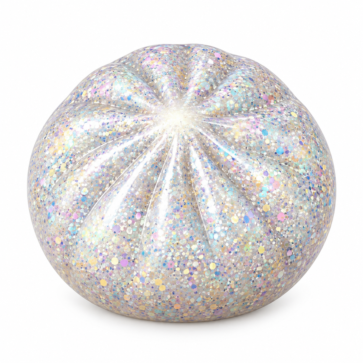 Liberty Dumplings 250 Edition Collectible Dumpling Toy - Silver Iridescent Glitter | 2446A-4