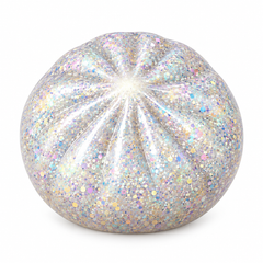 Liberty Dumplings 250 Edition Collectible Dumpling Toy - Silver Iridescent Glitter | 2446A-4
