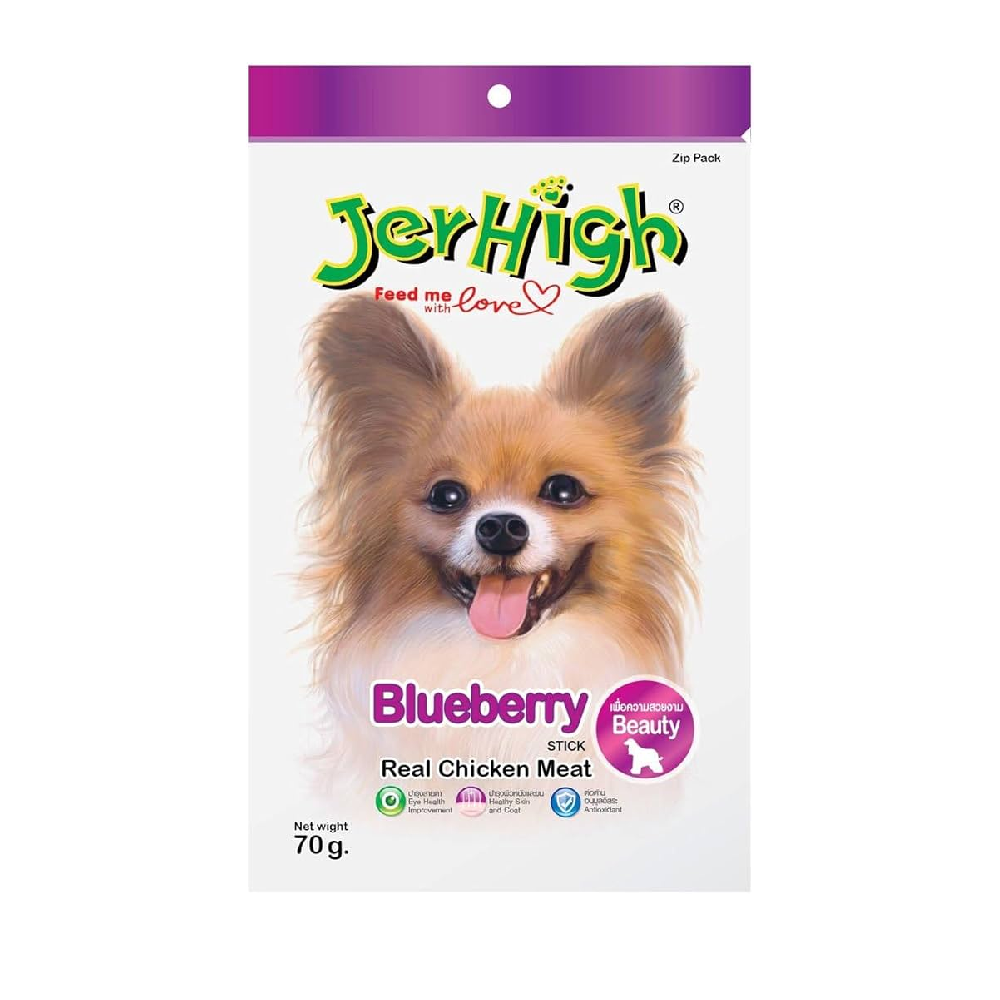 JerHigh Blueberry Stick Dog Treats 70 g x 1 | 913149