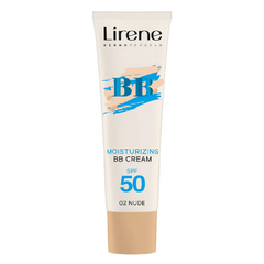 Lirene Moisturizing BB Cream SPF50 - 02 Nude